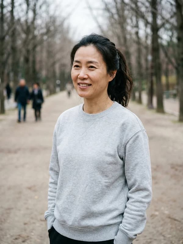 밝고 친근한 느낌 사진